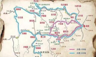 川西自驾游最佳线路图